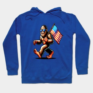 Patriotic Bigfoot Hoodie